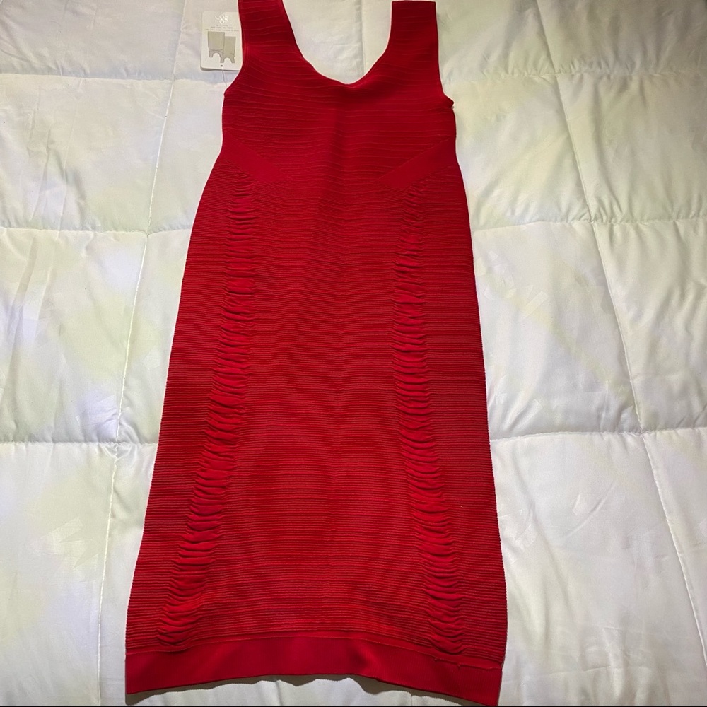 Aura red dress